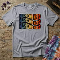 Printify T-Shirt Mushroom Nerd T-Shirt Mushroom Magic Mushroom T-Shirt