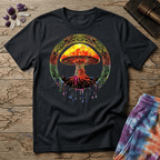 Printify T-Shirt Mushroom of Life T-Shirt Mushroom Magic Mushroom T-Shirt