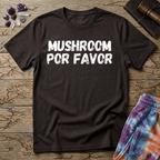 Printify T-Shirt Mushroom Por Favor T-Shirt Mushroom Magic Mushroom T-Shirt