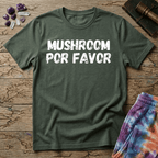 Printify T-Shirt Mushroom Por Favor T-Shirt Mushroom Magic Mushroom T-Shirt