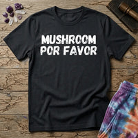 Printify T-Shirt Mushroom Por Favor T-Shirt Mushroom Magic Mushroom T-Shirt