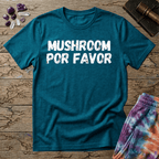 Printify T-Shirt Mushroom Por Favor T-Shirt Mushroom Magic Mushroom T-Shirt