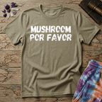 Printify T-Shirt Mushroom Por Favor T-Shirt Mushroom Magic Mushroom T-Shirt