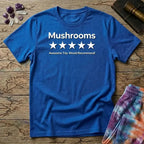 Printify T-Shirt Mushroom Rating 5 Stars T-Shirt Mushroom Magic Mushroom T-Shirt
