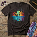 Printify T-Shirt Mushroom Reflections T-Shirt Mushroom Magic Mushroom T-Shirt