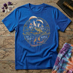 Printify T-Shirt Mushroom Reflections - The Quiet Ripple T-Shirt Mushroom Magic Mushroom T-Shirt