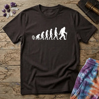 Printify T-Shirt Mushroom Sasquatch Evolution T-Shirt Mushroom Magic Mushroom T-Shirt