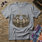 Printify T-Shirt Mushroom Stonehenge T-Shirt Mushroom Magic Mushroom T-Shirt