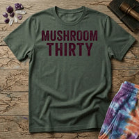 Printify T-Shirt Mushroom Thirty T-Shirt Mushroom Magic Mushroom T-Shirt