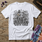 Printify T-Shirt Mushy Earth Tones T-Shirt Mushroom Magic Mushroom T-Shirt