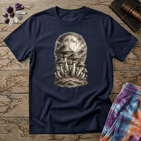 Printify T-Shirt Myco Moon T-Shirt Mushroom Magic Mushroom T-Shirt