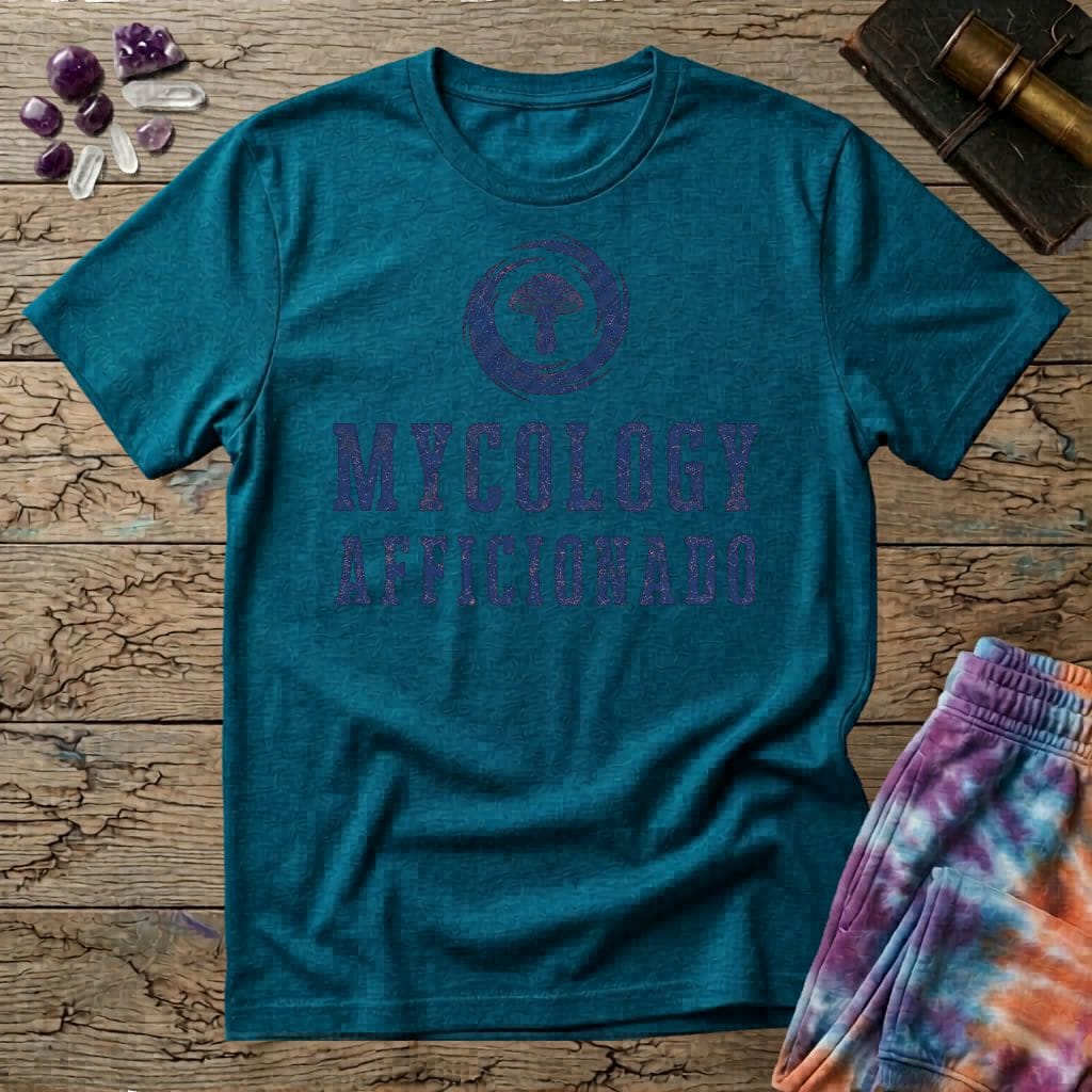 Printify T-Shirt Mycology Afficionado Mushroom T-Shirt Mushroom Magic Mushroom T-Shirt