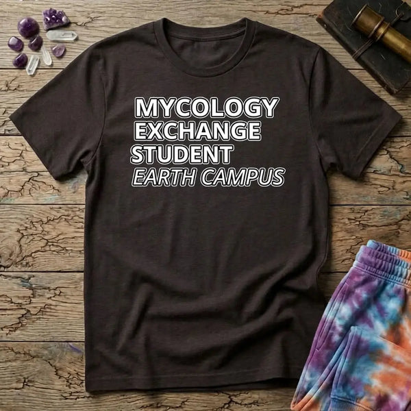 Mycology Exchange Student Earth Campus T-Shirt