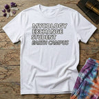 Printify T-Shirt Mycology Exchange Student Earth Campus T-Shirt Mushroom Magic Mushroom T-Shirt