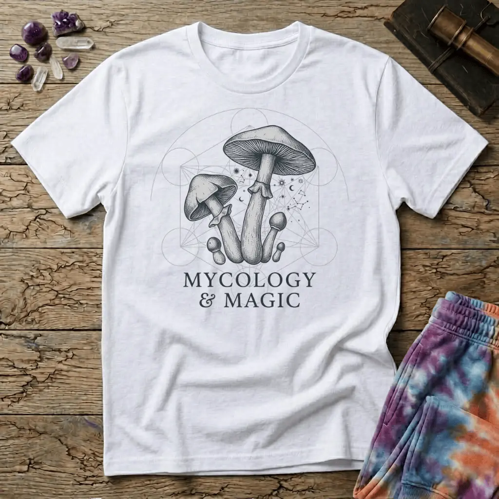 Printify T-Shirt Mycology & Magic Mushroom T-Shirt Mushroom Magic Mushroom T-Shirt