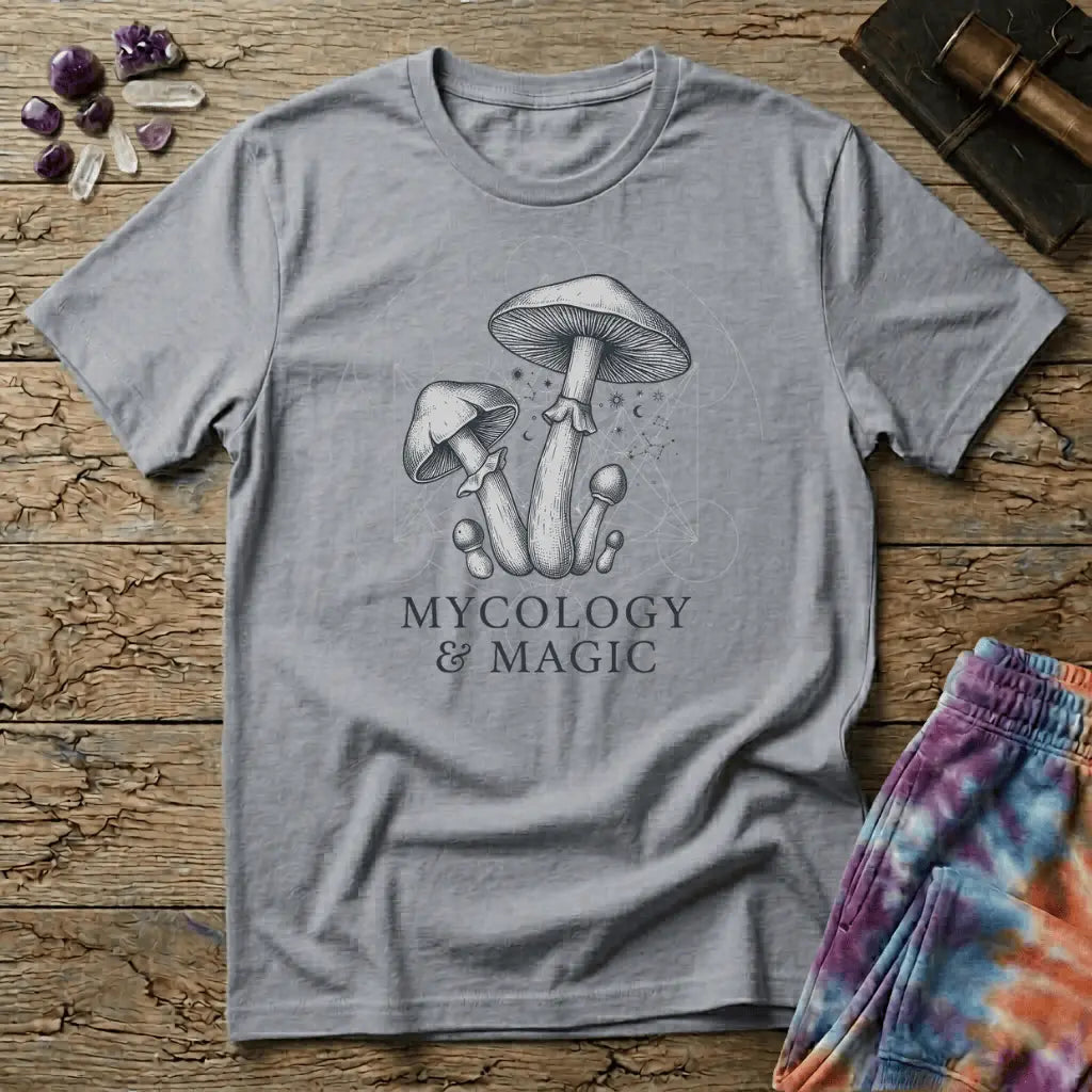 Printify T-Shirt Mycology & Magic Mushroom T-Shirt Mushroom Magic Mushroom T-Shirt