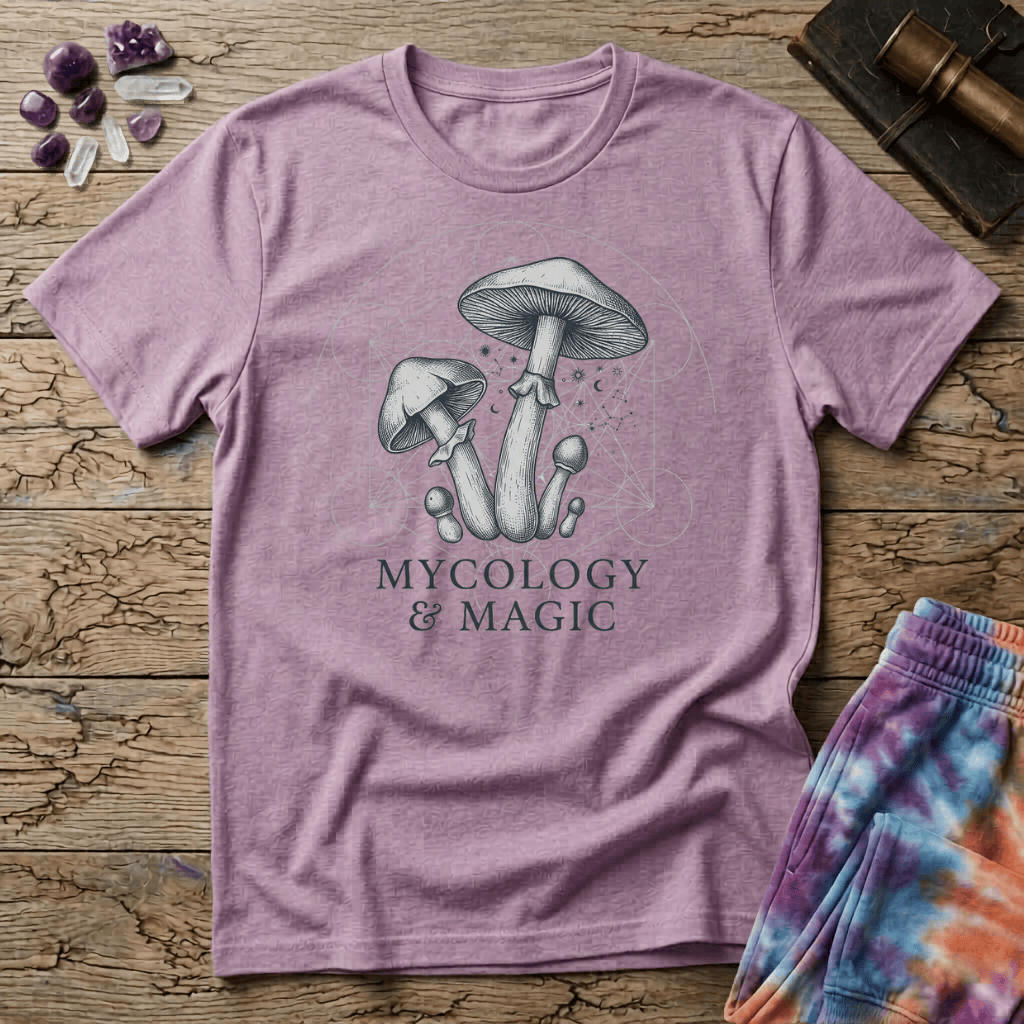 Printify T-Shirt Mycology & Magic Mushroom T-Shirt Mushroom Magic Mushroom T-Shirt