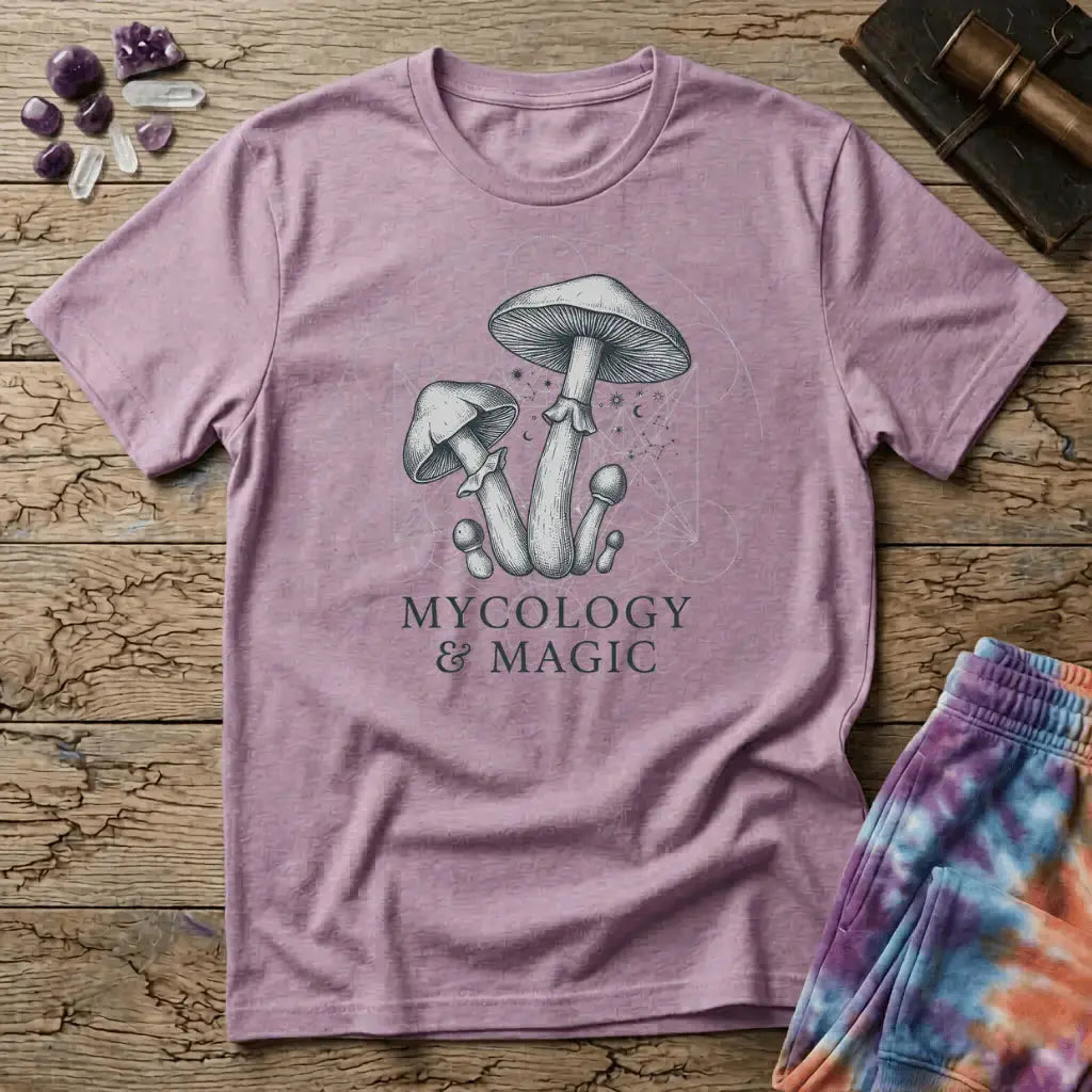 Printify T-Shirt Mycology & Magic Mushroom T-Shirt Mushroom Magic Mushroom T-Shirt