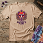 Printify T-Shirt Nature's Mana Mushroom T-Shirt Mushroom Magic Mushroom T-Shirt