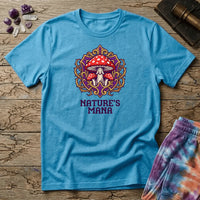 Printify T-Shirt Nature's Mana Mushroom T-Shirt Mushroom Magic Mushroom T-Shirt