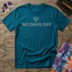 Printify T-Shirt No Days Off Mushroom T-Shirt Mushroom Magic Mushroom T-Shirt
