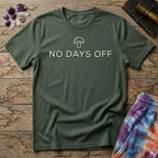Printify T-Shirt No Days Off Mushroom T-Shirt Mushroom Magic Mushroom T-Shirt