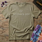 Printify T-Shirt No Days Off Mushroom T-Shirt Mushroom Magic Mushroom T-Shirt