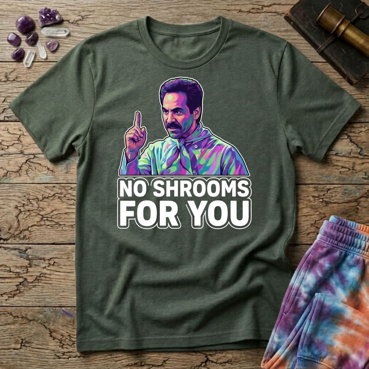 Printify T-Shirt No Shrooms For You T-Shirt Mushroom Magic Mushroom T-Shirt