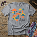 Printify T-Shirt Organic Geometry Mushroom T-Shirt Mushroom Magic Mushroom T-Shirt