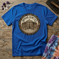 Printify T-Shirt Orphan Genetics Mushroom Mycology Thornton Colorado T-Shirt Mushroom Magic Mushroom T-Shirt