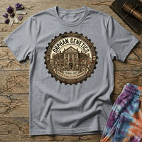 Printify T-Shirt Orphan Genetics Mushroom Mycology Thornton Colorado T-Shirt Mushroom Magic Mushroom T-Shirt