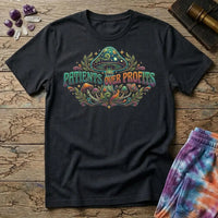 Printify T-Shirt Patients Over Profits Mushroom T-Shirt Mushroom Magic Mushroom T-Shirt