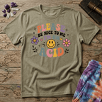 Printify T-Shirt Please Be Nice Acid T-Shirt Mushroom Magic Mushroom T-Shirt