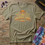 Printify T-Shirt Positive Vibes Only Mushroom T-Shirt Mushroom Magic Mushroom T-Shirt