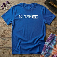 Printify T-Shirt Psilocybin On Mushroom T-Shirt Mushroom Magic Mushroom T-Shirt