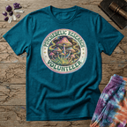 Printify T-Shirt Psychedelic Research Volunteer Mushroom T-Shirt Mushroom Magic Mushroom T-Shirt