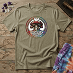 Printify T-Shirt Psychedelic Speedster Club T-Shirt Mushroom Magic Mushroom T-Shirt