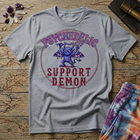 Printify T-Shirt Psychedelic Support Demon T-Shirt Mushroom Magic Mushroom T-Shirt