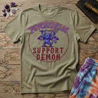 Printify T-Shirt Psychedelic Support Demon T-Shirt Mushroom Magic Mushroom T-Shirt