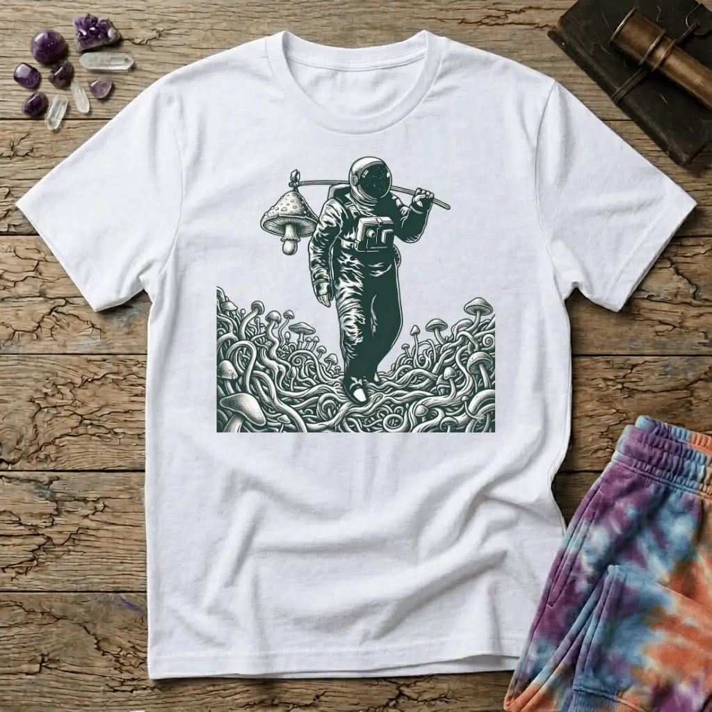 Printify T-Shirt Psychonaut Hike T-Shirt Mushroom Magic Mushroom T-Shirt