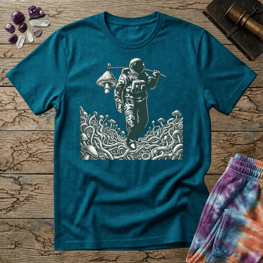 Printify T-Shirt Psychonaut Hike T-Shirt Mushroom Magic Mushroom T-Shirt