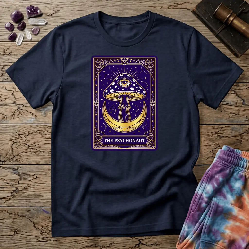 Printify T-Shirt Psychonaut T-Shirt Mushroom Magic Mushroom T-Shirt