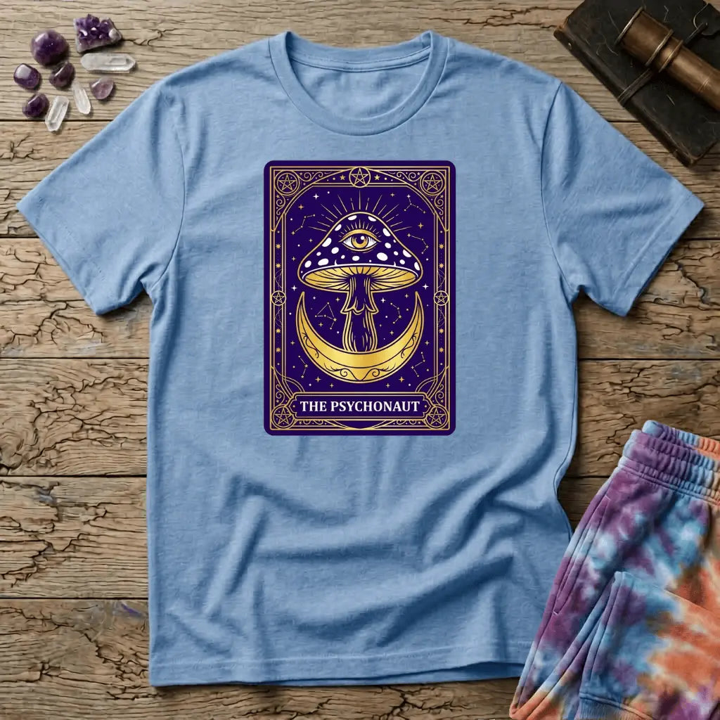 Printify T-Shirt Psychonaut T-Shirt Mushroom Magic Mushroom T-Shirt