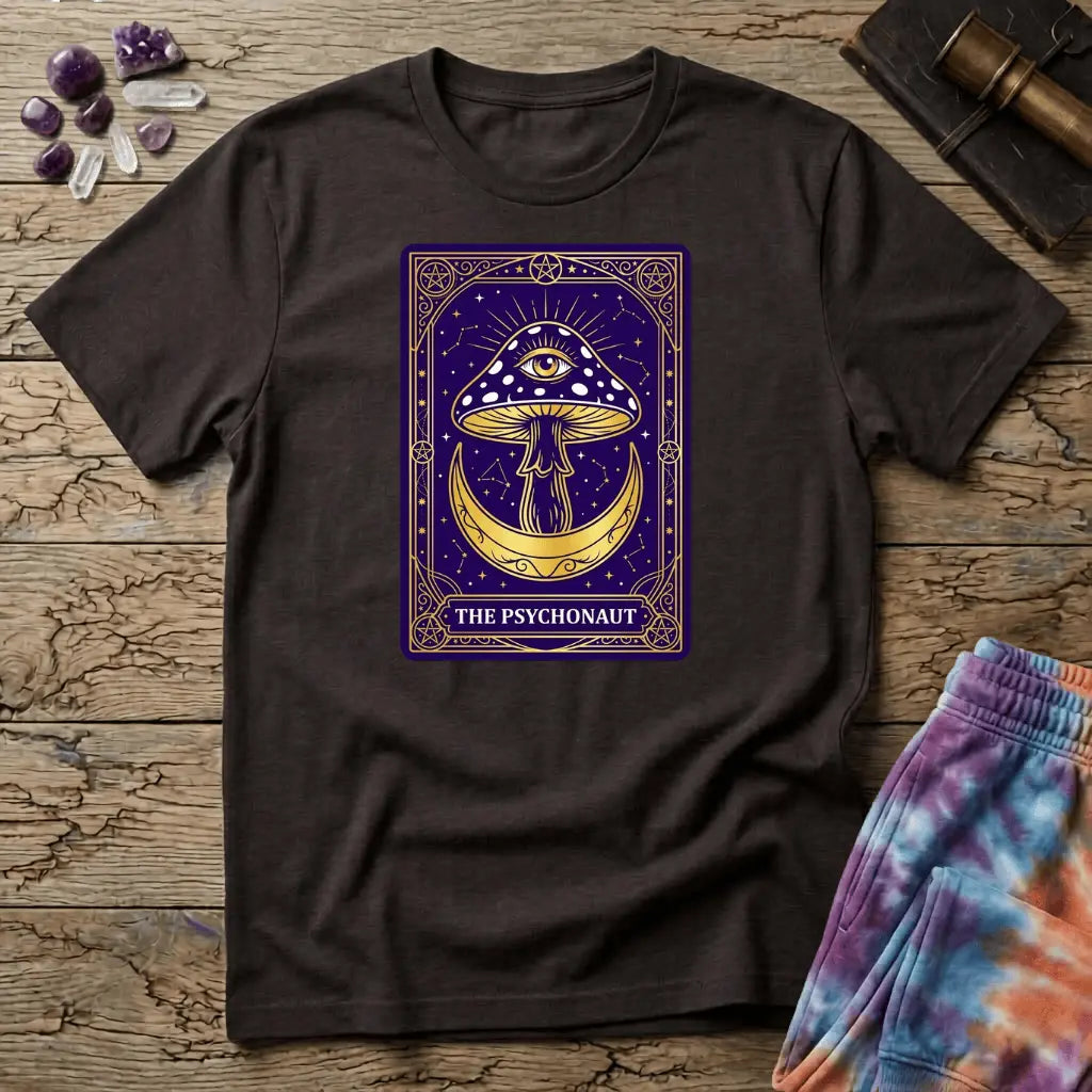 Printify T-Shirt Psychonaut T-Shirt Mushroom Magic Mushroom T-Shirt