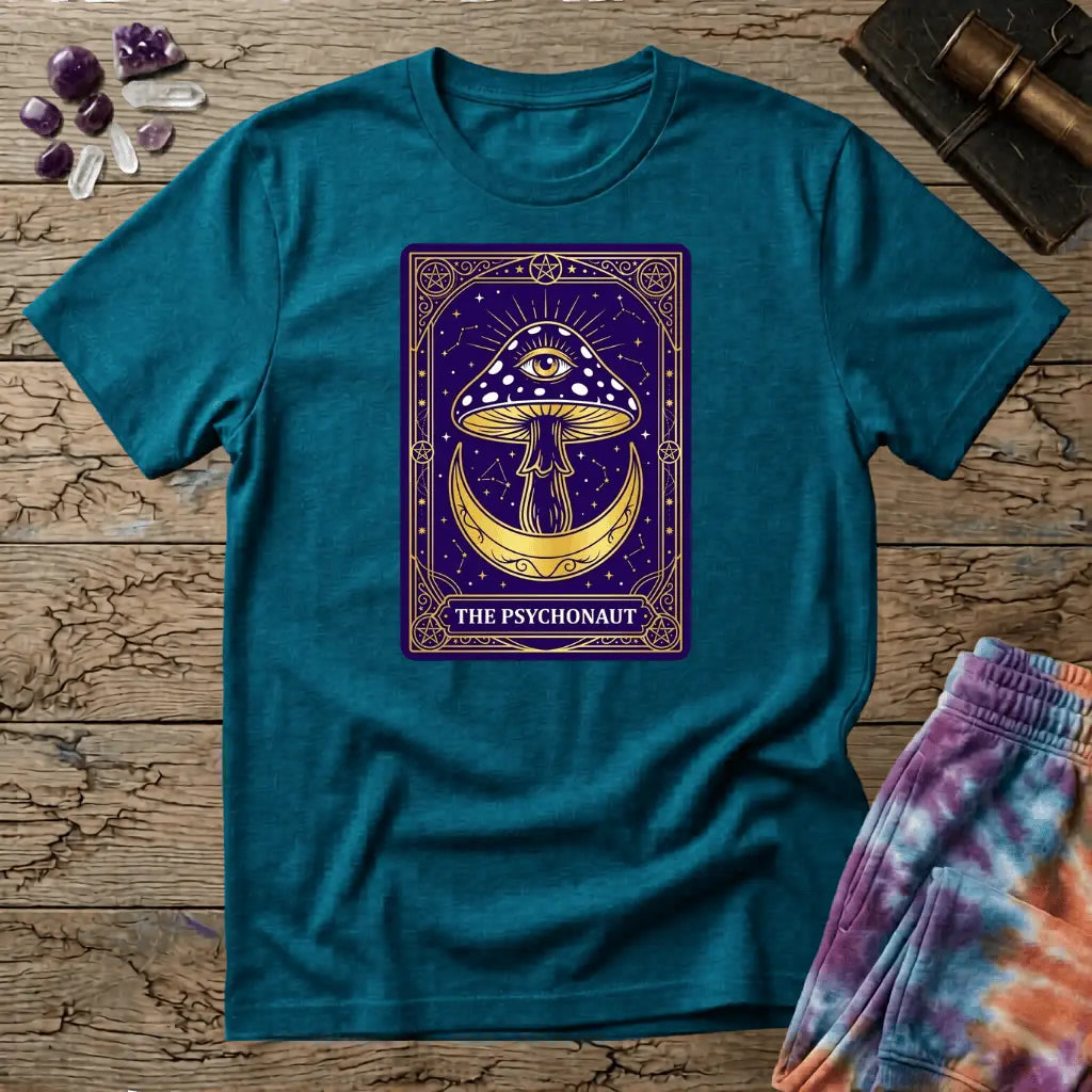 Printify T-Shirt Psychonaut T-Shirt Mushroom Magic Mushroom T-Shirt