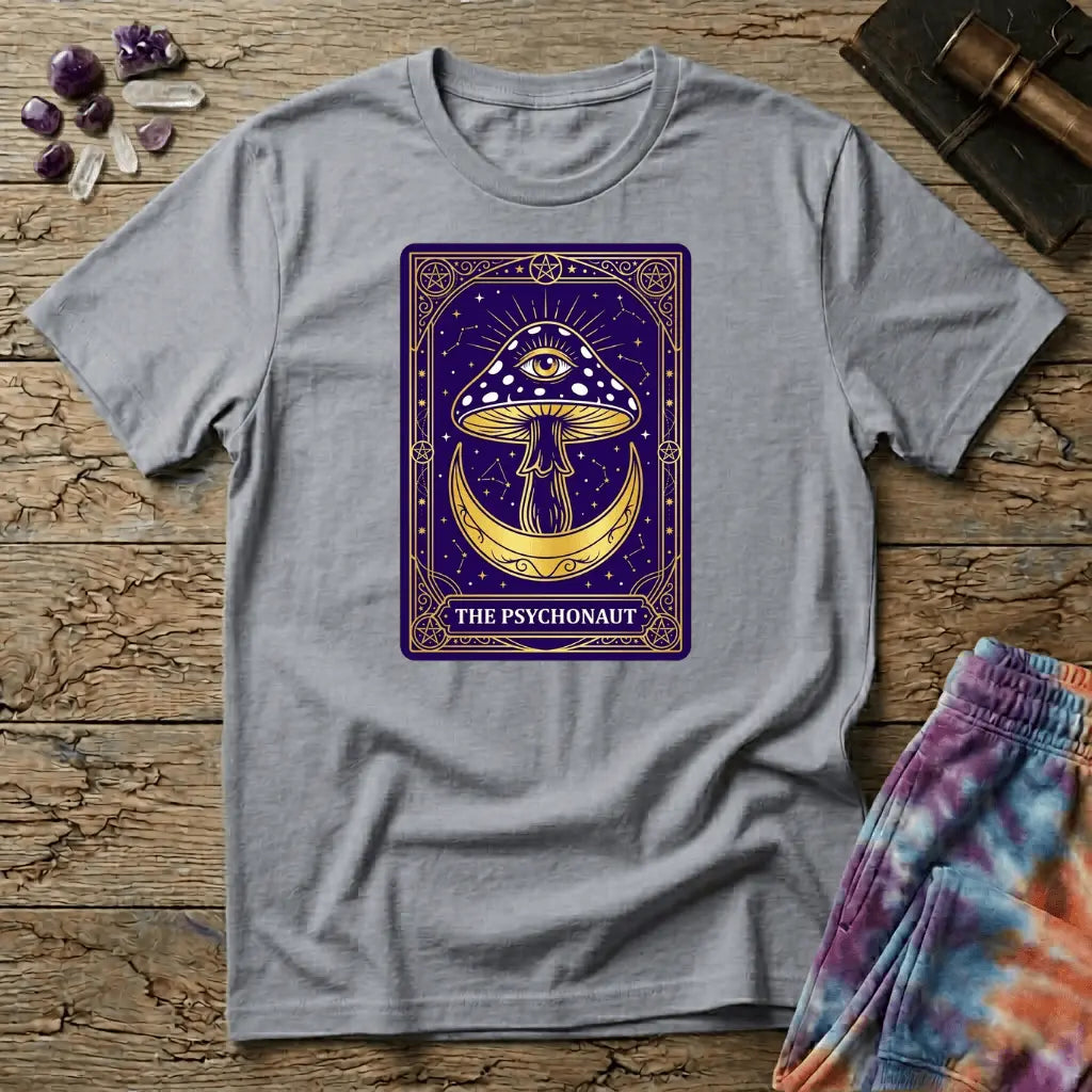 Printify T-Shirt Psychonaut T-Shirt Mushroom Magic Mushroom T-Shirt