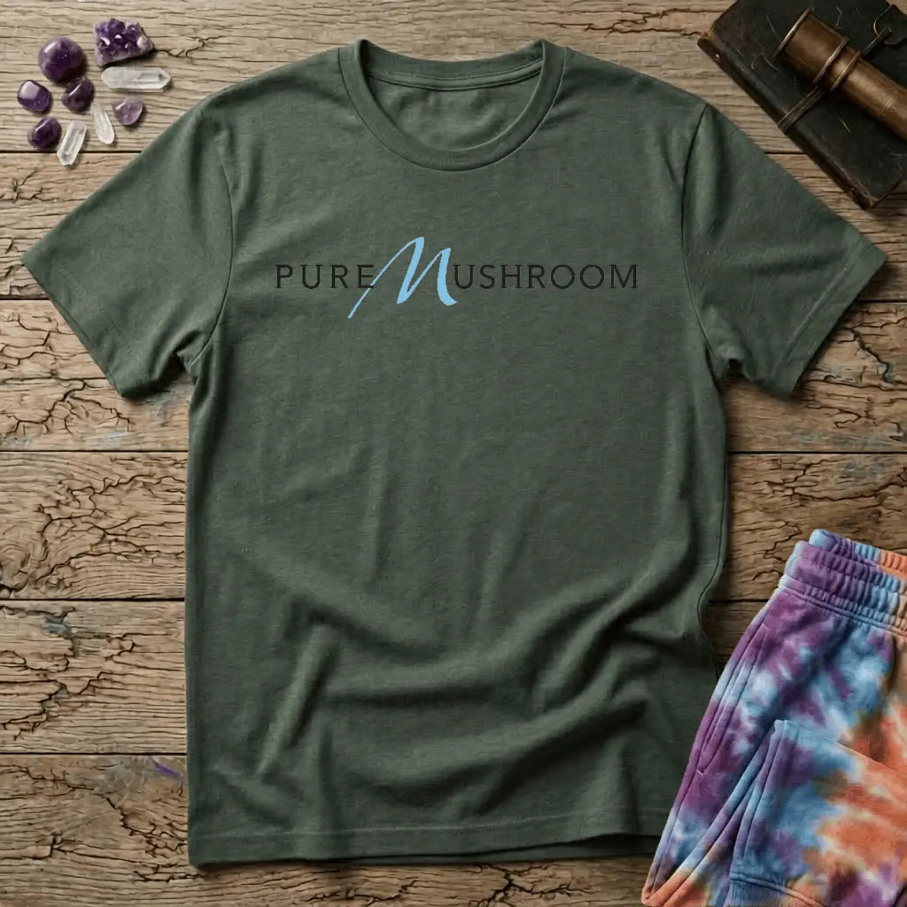 Printify T-Shirt Pure Mushroom T-Shirt Mushroom Magic Mushroom T-Shirt
