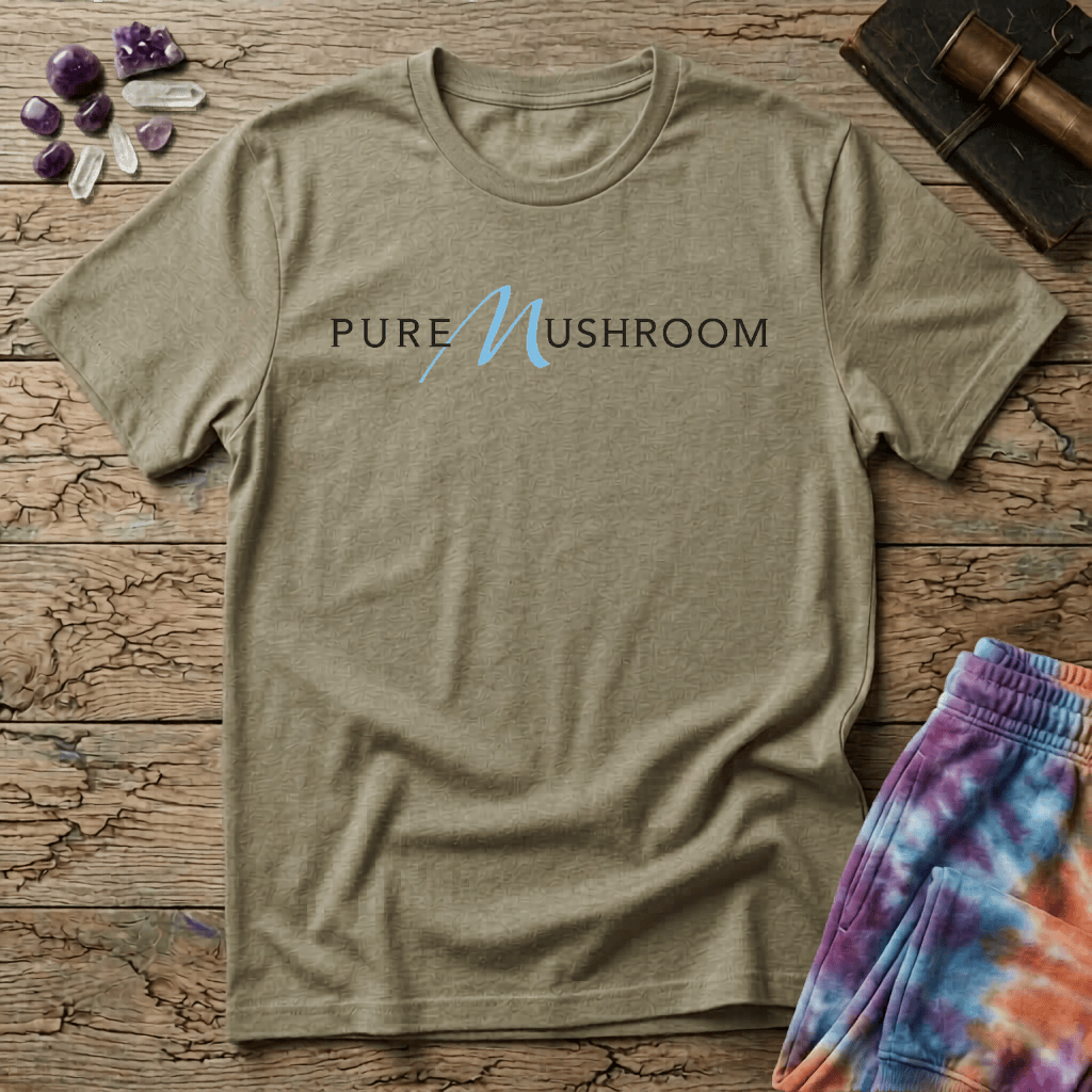 Printify T-Shirt Pure Mushroom T-Shirt Mushroom Magic Mushroom T-Shirt