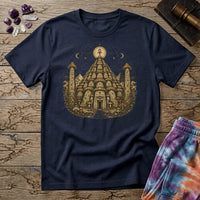 Printify T-Shirt Pyramid Mushroom Uno T-Shirt Mushroom Magic Mushroom T-Shirt