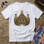 Printify T-Shirt Pyramid Mushroom Uno T-Shirt Mushroom Magic Mushroom T-Shirt